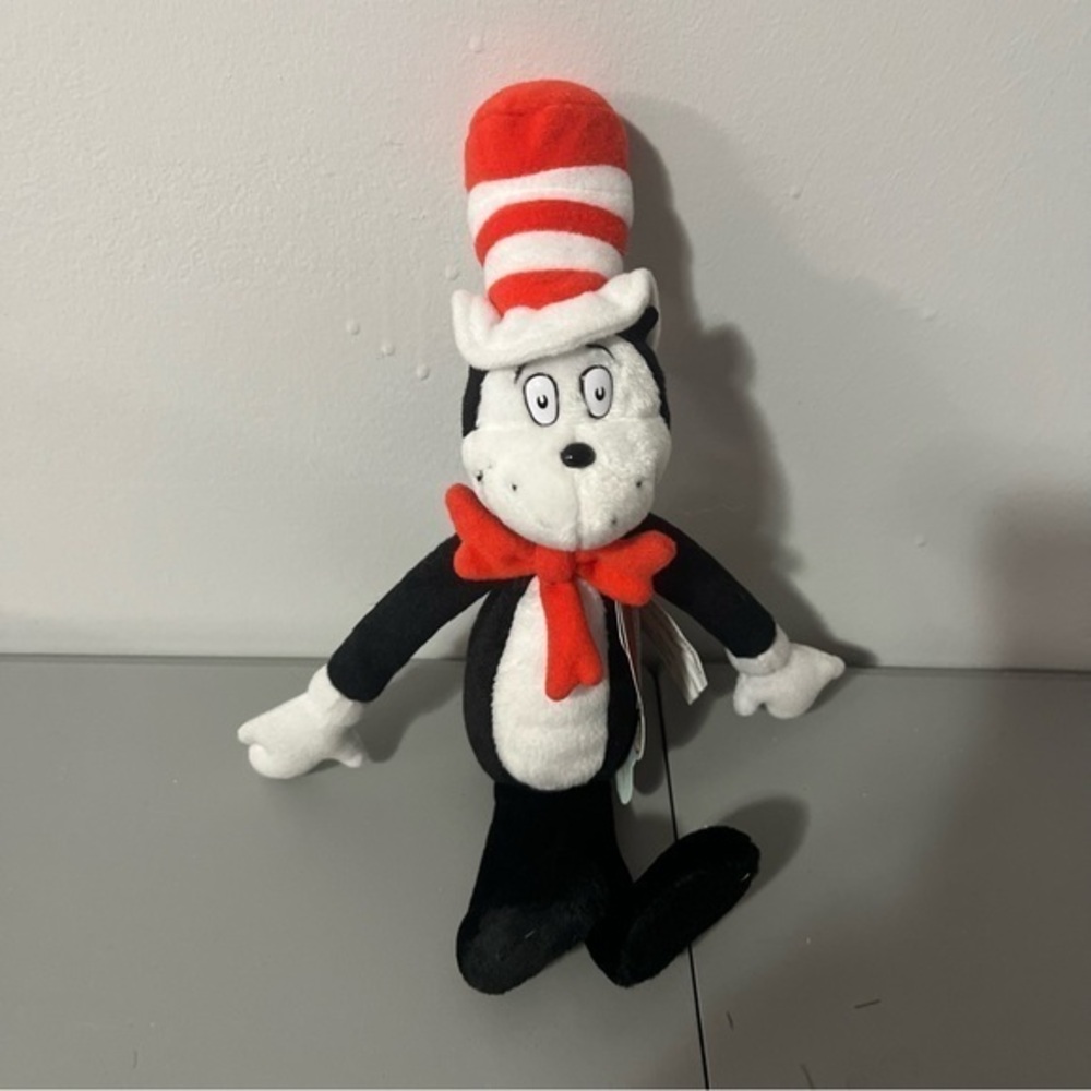 Vintage Dr. Seuss 1990s The Cat In The Hat Plush Toy NWT